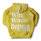 VINTAGE Wash Fleece Hoodie - Lemon