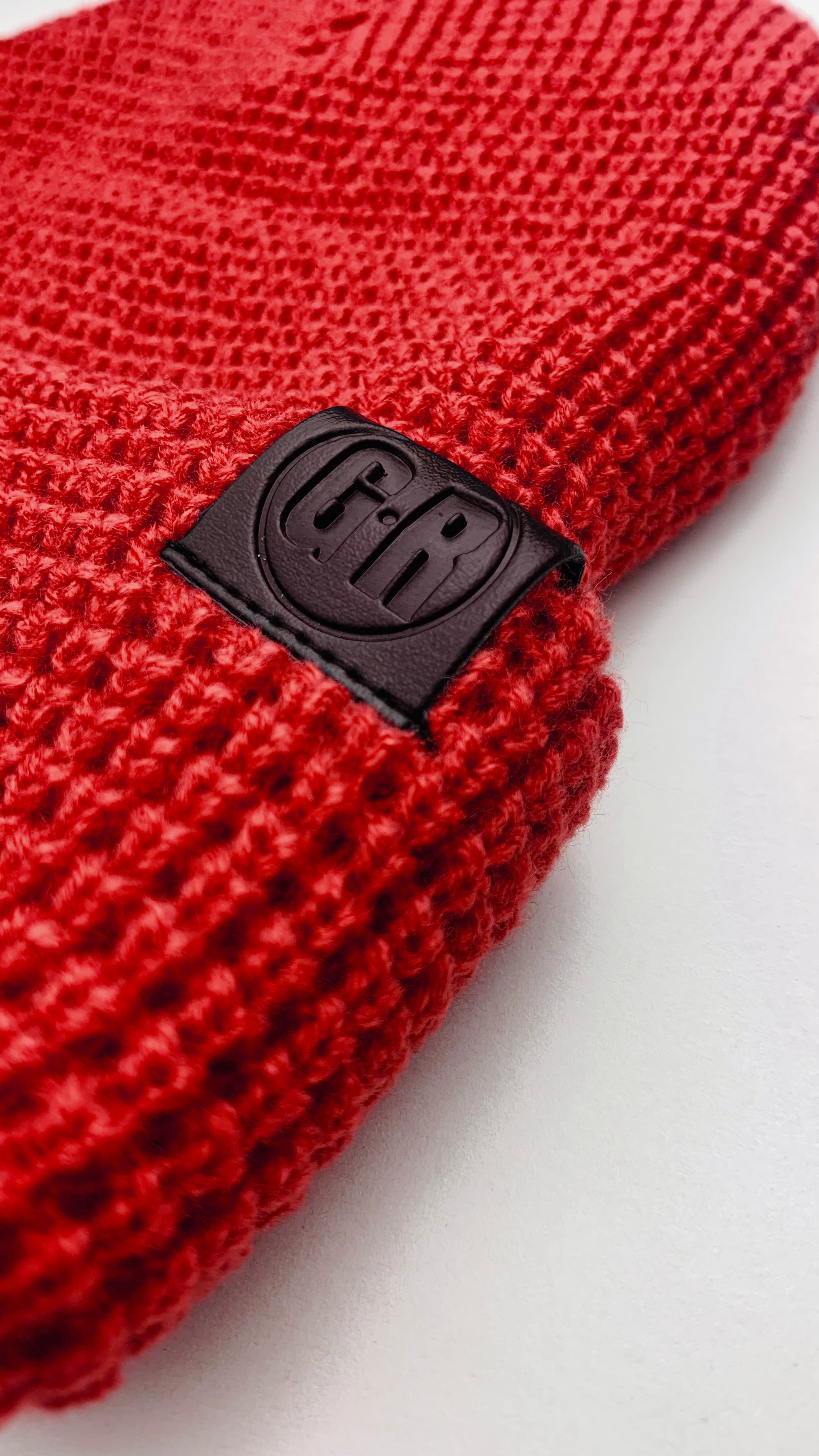 Waffle Knit Beanie - CANDY