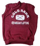 FLEX - Sleeveless Hoodie - Maroon