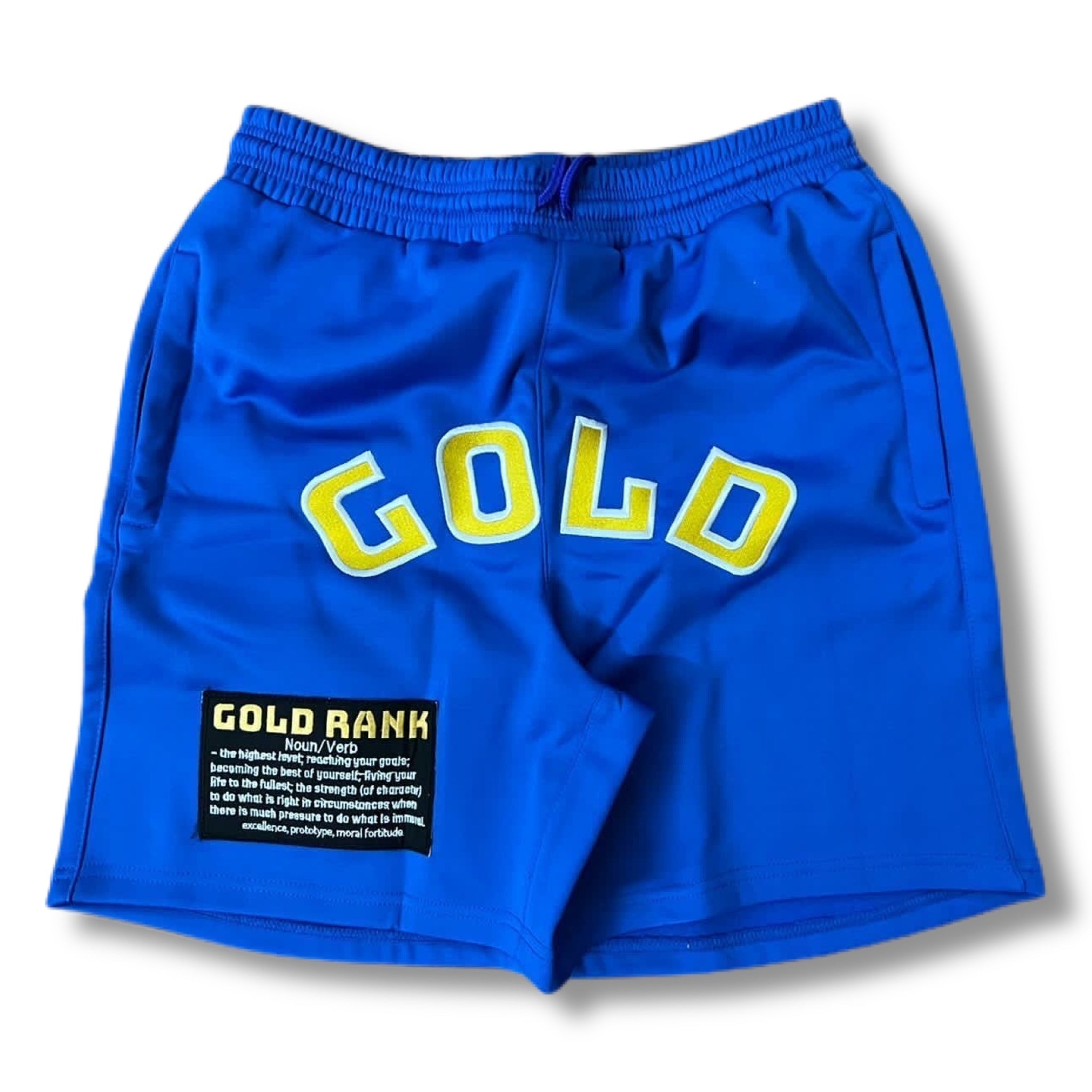 BIG GOLD - Jogger Shorts - True Blue