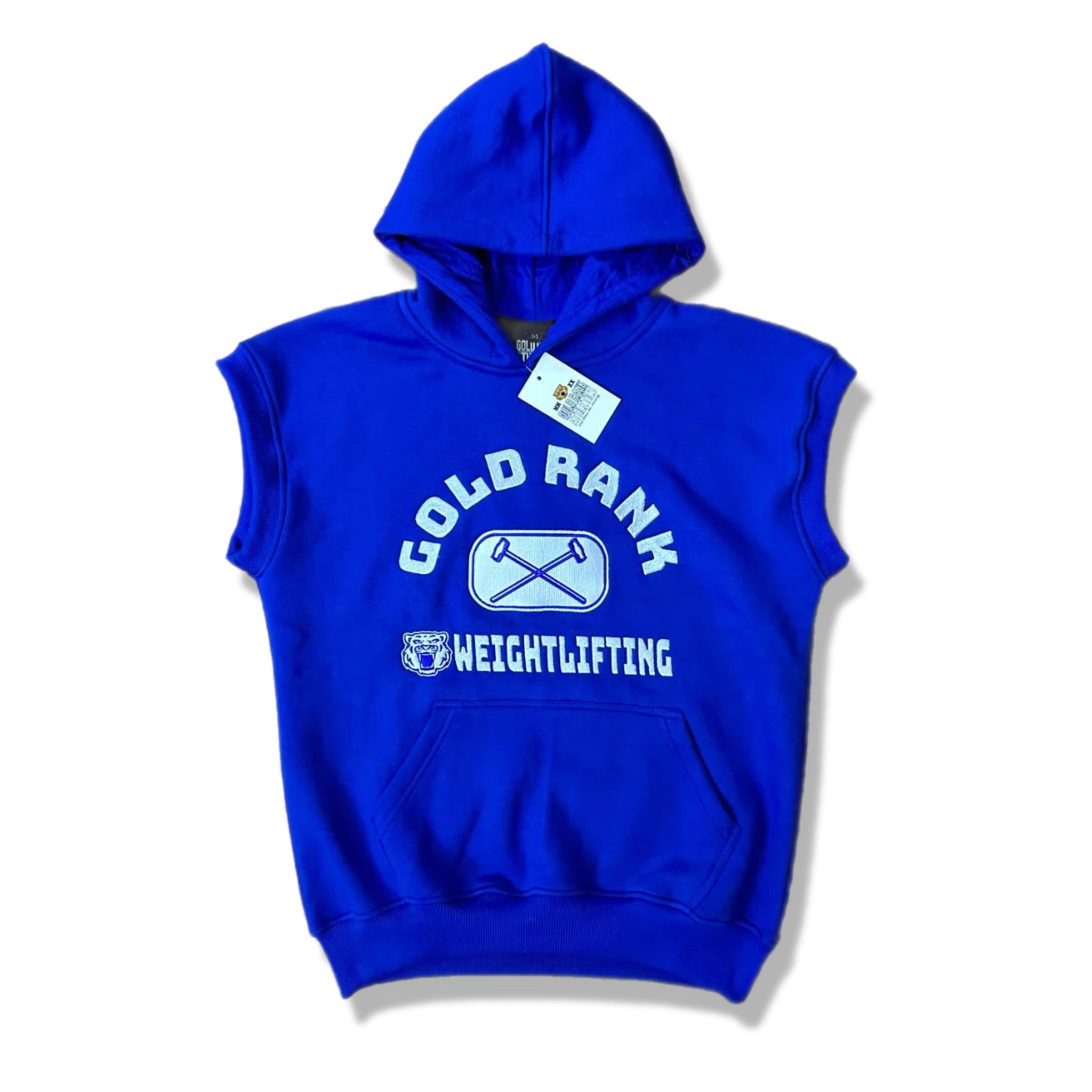 FLEX - Sleeveless Hoodie - Royal